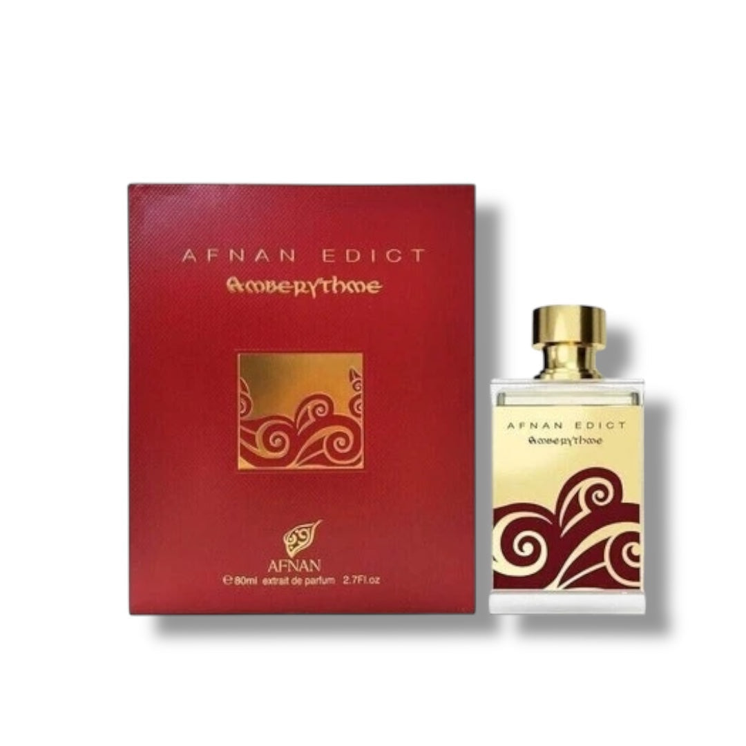 Afnan Edict Amberythme Unisex Vapo 80ml Parfum - Medaid International
