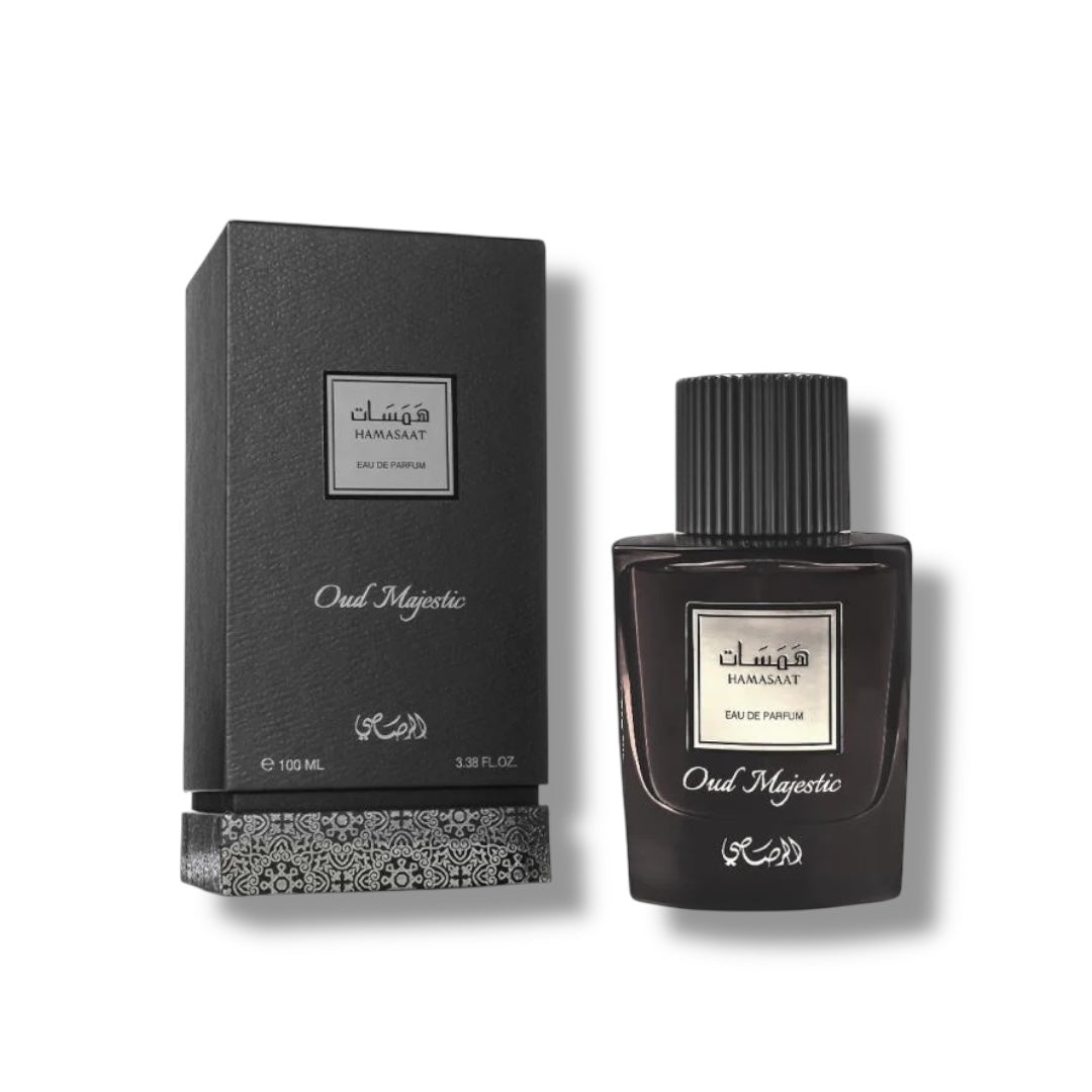 Rasasi HAMASAAT OUD MAJESTIC EDP 100 ML - Medaid International