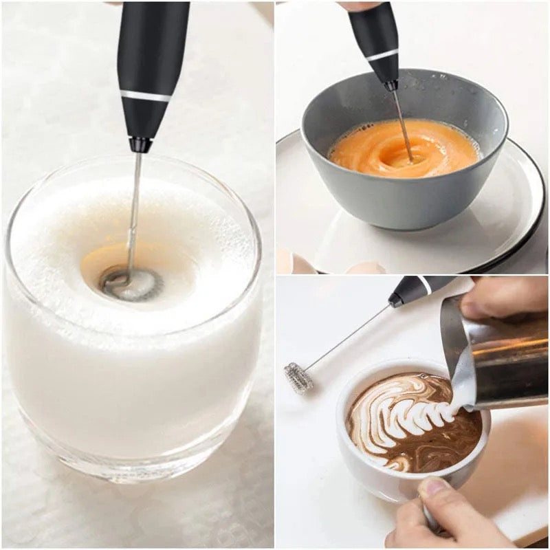 Portable Electric Milk Frothers Rechargeable for Coffee Mixer Cream mixer - Medaid International