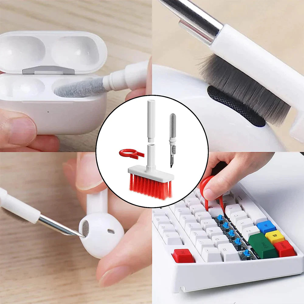 Earphone & Keyboard Cleaner Brush 5 In 1 - Medaid International