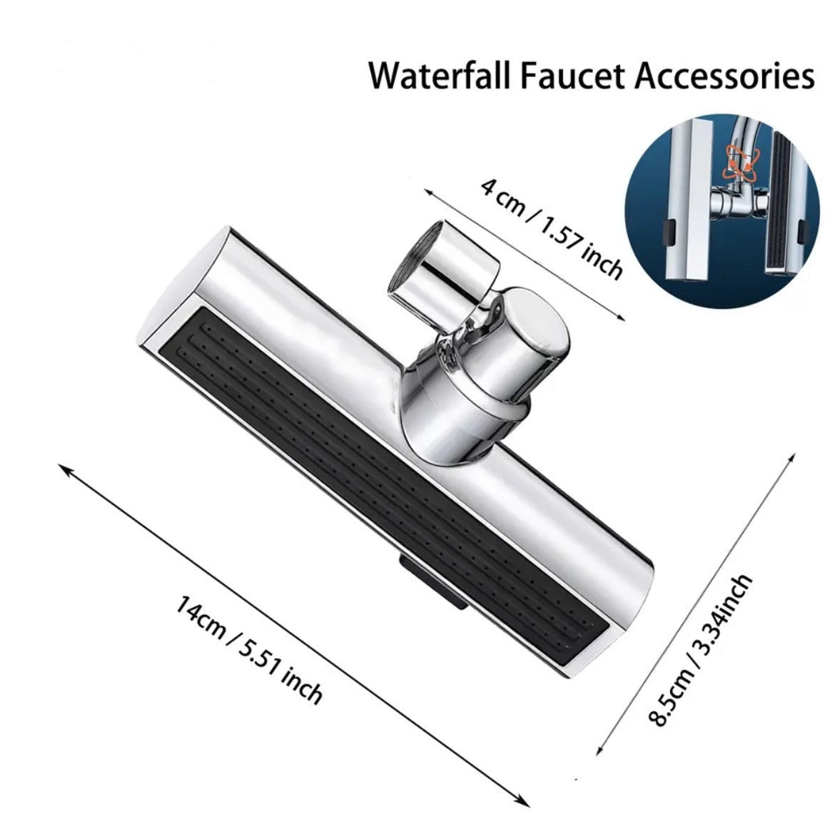 3 in 1 Waterfall Kitchen Faucet - Medaid International