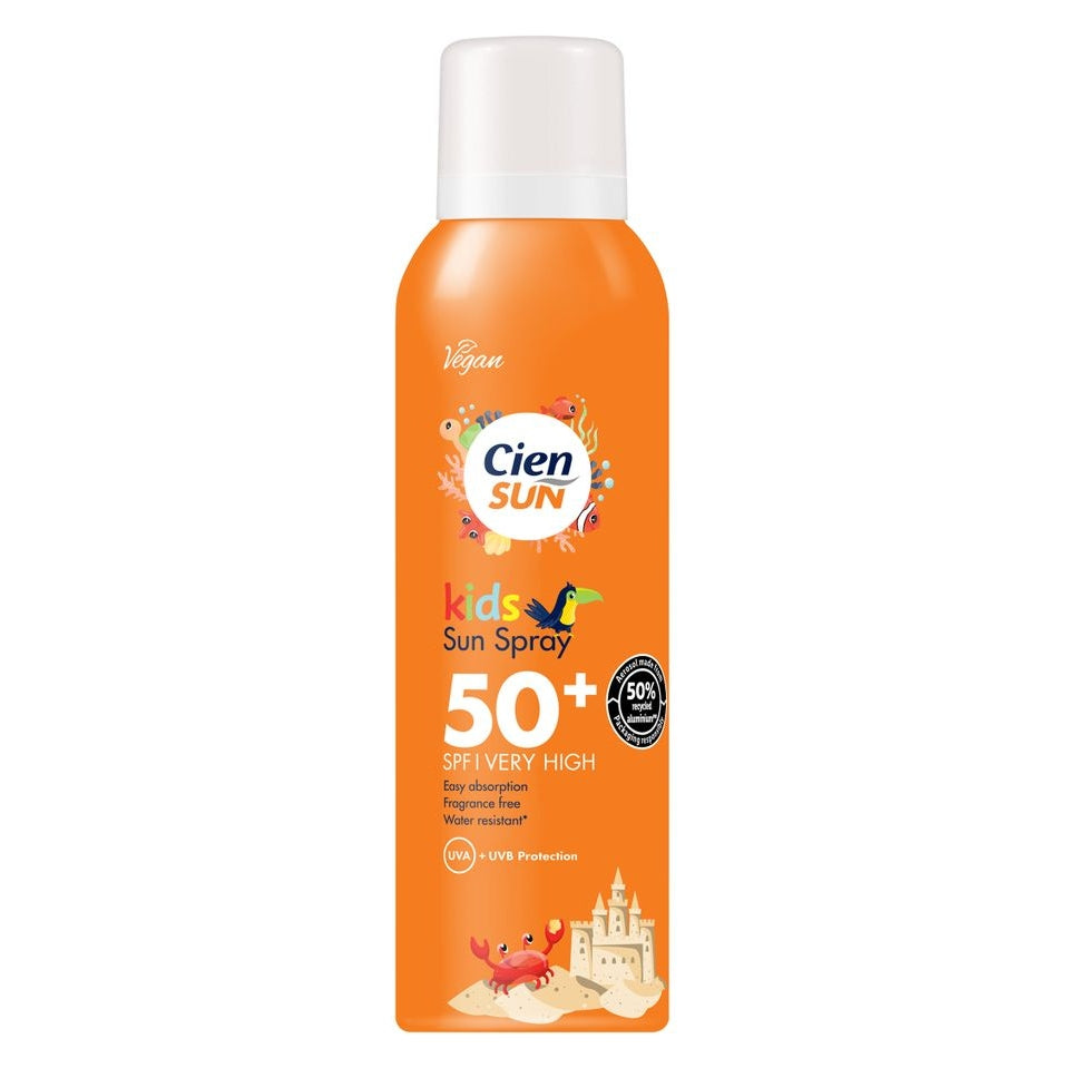 Cien kids Sun protection Spray 50+ UVA+ UVB 150ml - Medaid International