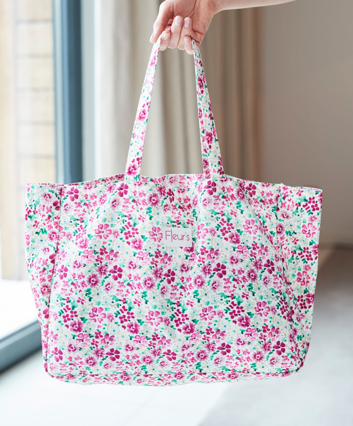 Floral Print Tote Bag - Medaid International