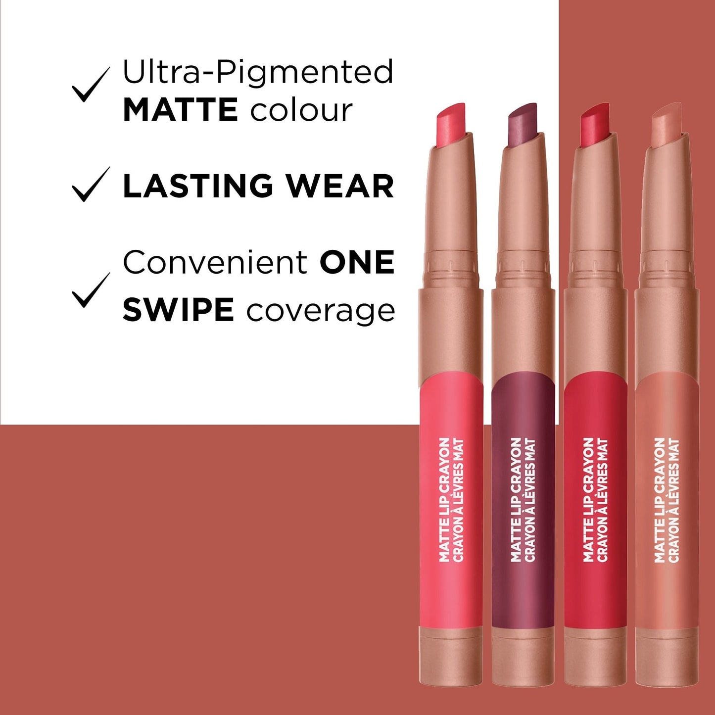 L'oreal Matte Lip Crayon - Medaid