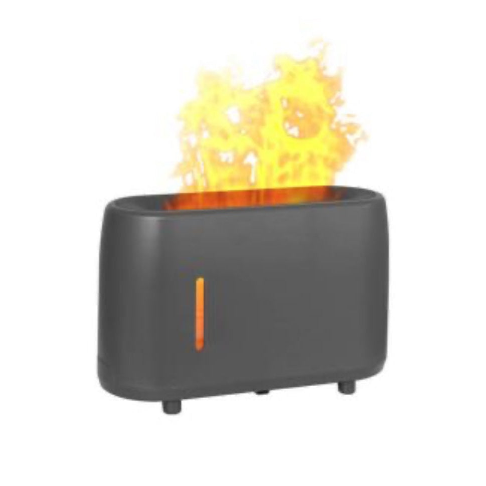 Flame Diffuser Humidifier Dark Grey - Medaid International