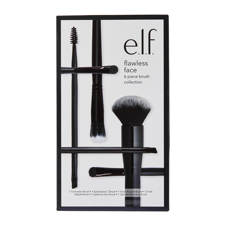 ELF Flawless Face 6 Piece Brush Collection - Medaid International