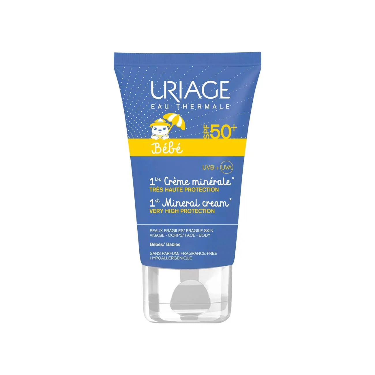 URIAGE BEBE 1st Mineral Cream - Very High Protection SPF50+ - 50ML - Medaid International