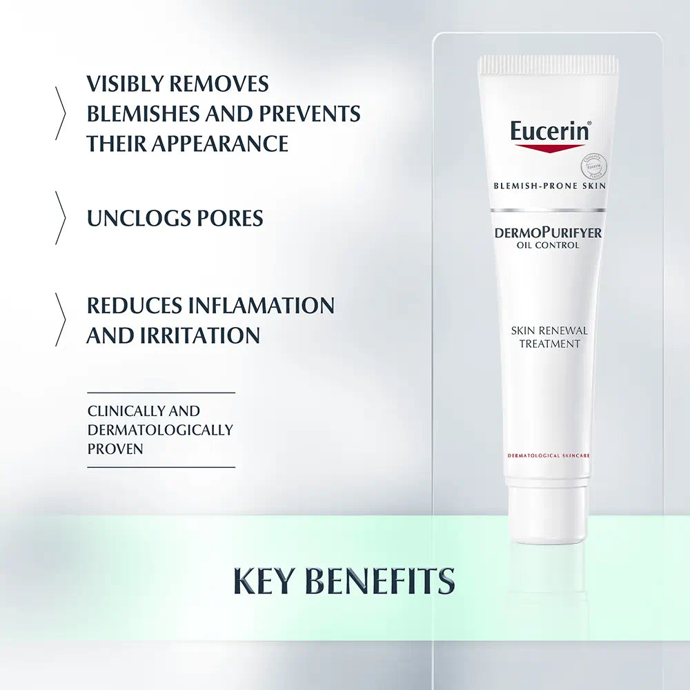 Eucerin DermoPurifyer Oil Control Skin Renewal Treatment - Medaid - Lebanon