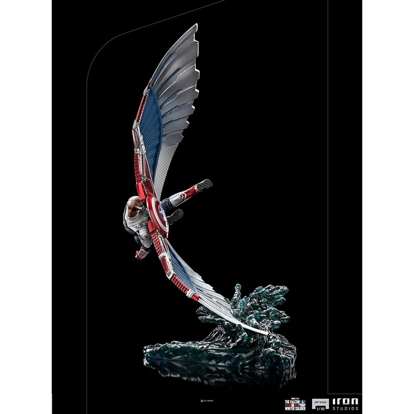 THE FALCON AND THE WINTER SOLDIER - CAPTAIN AMERICA DELUXE ART SCALE 1/10 STATUE BY IRON STUDIOS - Medaid International