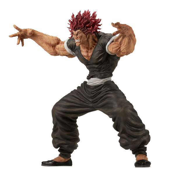 Baki Masterlise Ichibansho Yujiro Hanma (The World Can Be Changed With One Fist) Figure By Bandai - Medaid International