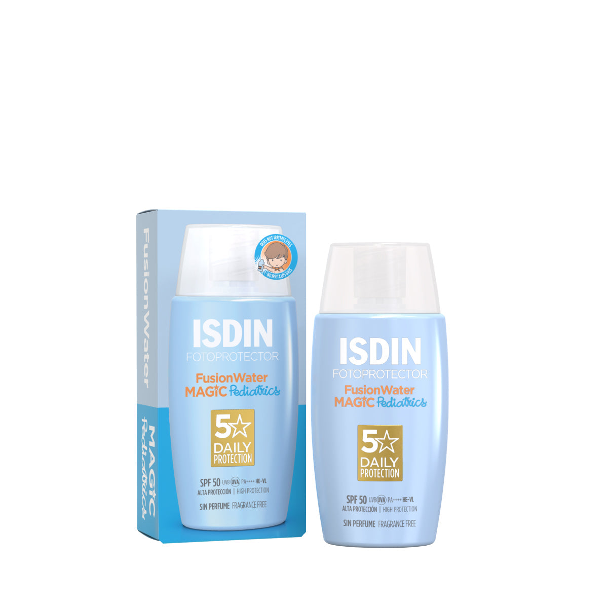 Isdin Fotoprotector Fusion Water Pediatrics 50+ - Medaid