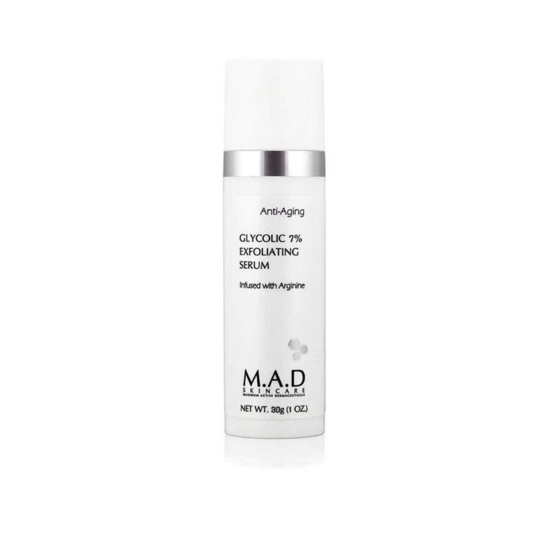 M.A.D Glycolic 7% Exfoliating Serum 30ml - Medaid
