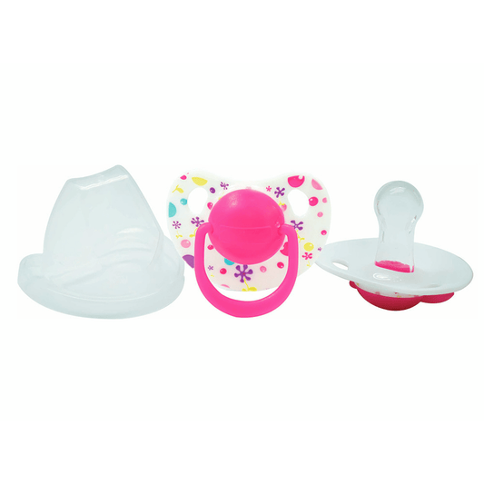 Optimal Round Nipple Silicone Pacifier 0 month+ - Medaid International