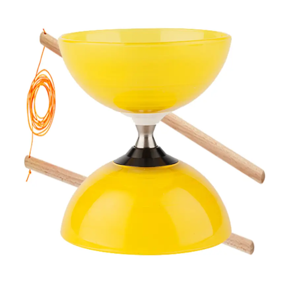 Henrys Diabolo Beach Free Yellow With Handsticks - Medaid International