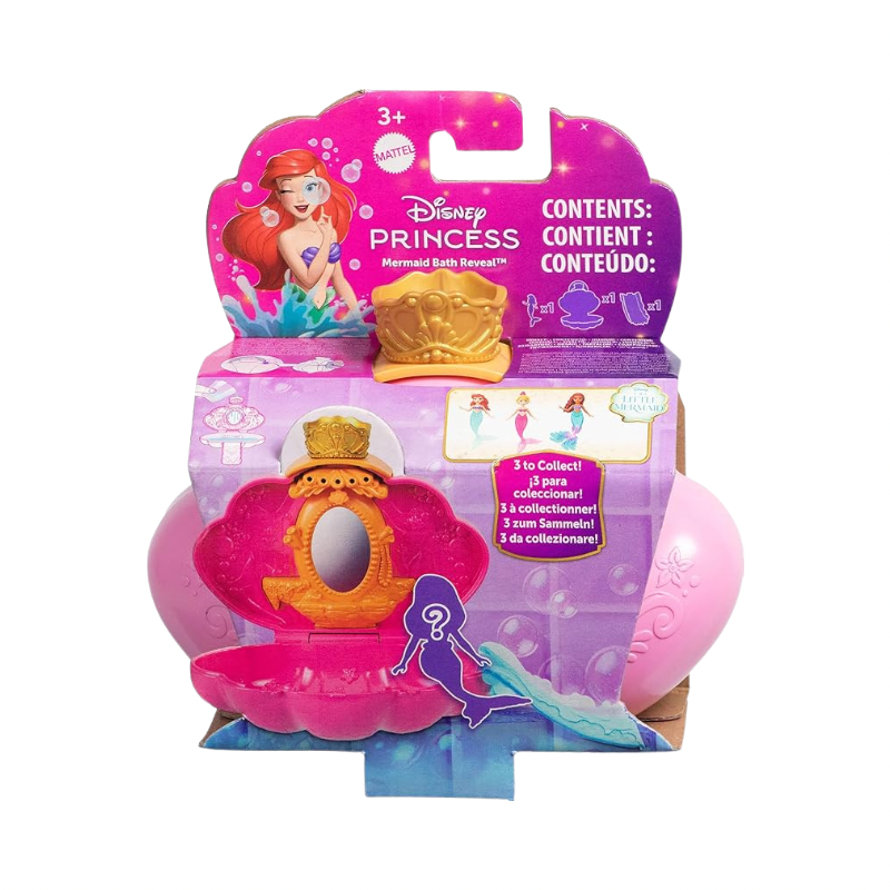 Disney Disney Princess Small Doll - Ariel Sisters Bath Time Asst (3 Toys by Mattel - Medaid International
