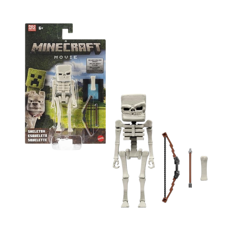 Minecraft Minecraft Movie Figure Skeleton Toys by Mattel - Medaid International