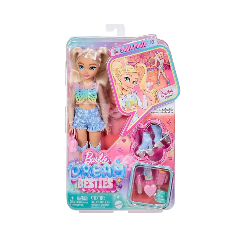 Barbie Barbie® Dream Besties Roller Skate - Barbie Malibu Toys by Mattel - Medaid International