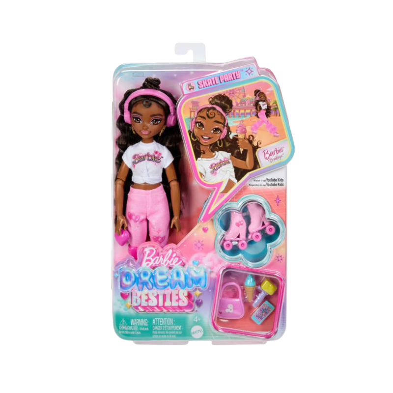 Barbie Barbie® Dream Besties Roller Skate - Barbie Brooklyn Toys by Mattel - Medaid International