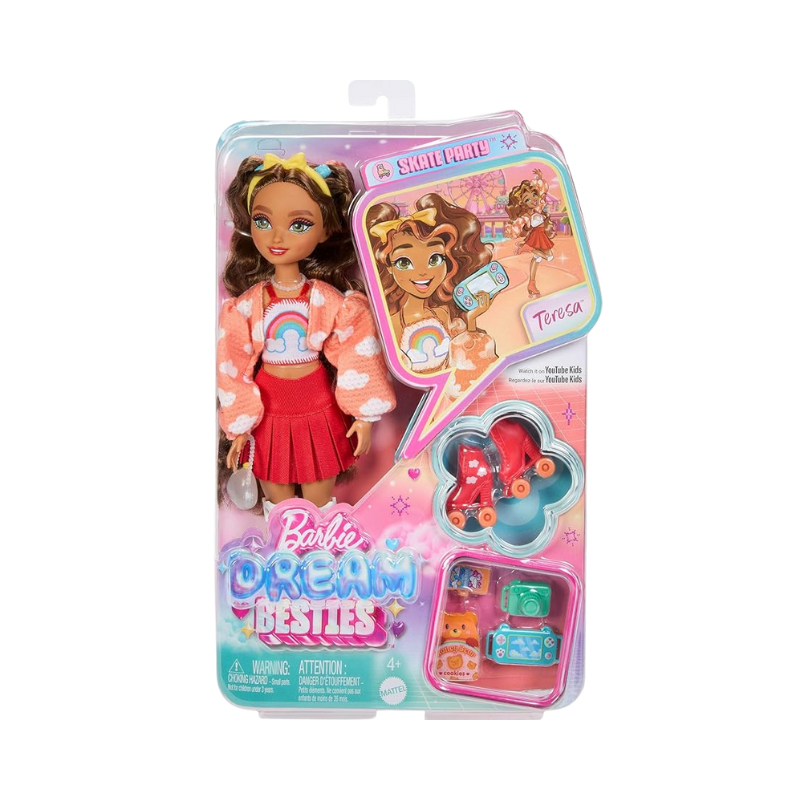 Barbie Barbie® Dream Besties Roller Skate - Teresa Toys by Mattel - Medaid International