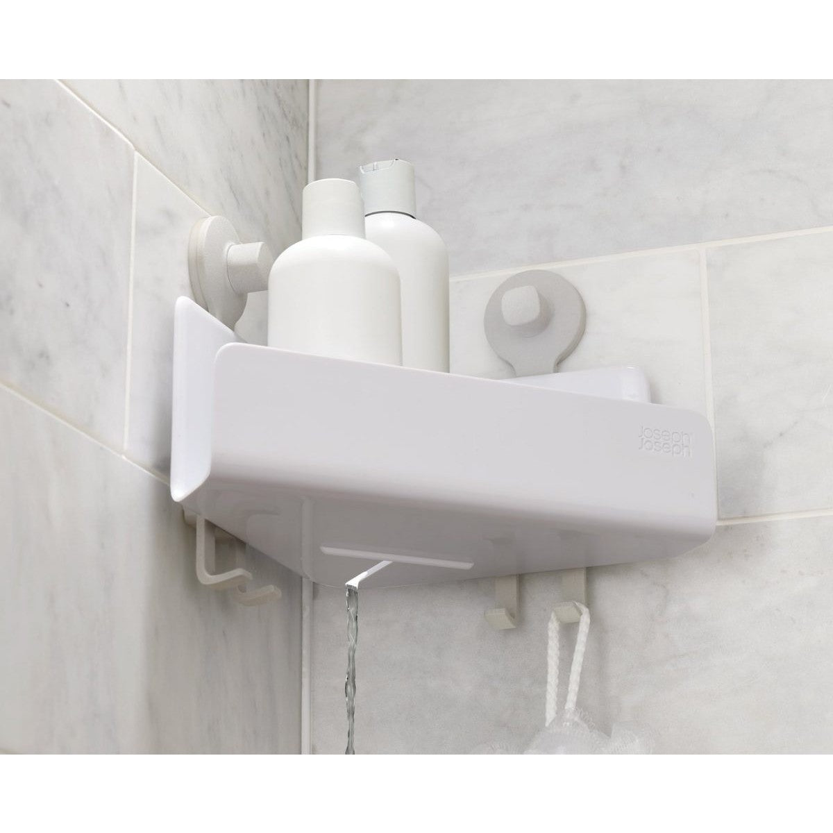 Joseph Joseph EasyStore 2-piece Corner Shower Shelf Set - Medaid International