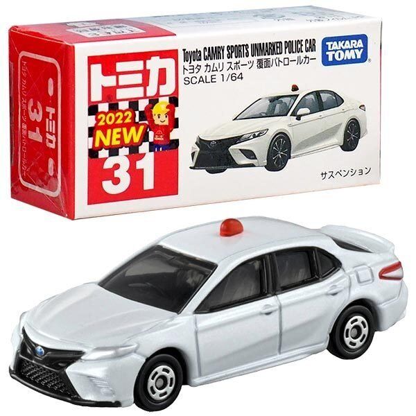 No.31 Toyota Camry Sports Masked Patrol Car Diecast Model Car by Takara Tomy Tomica - Medaid International