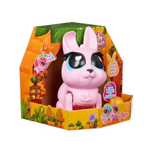 Jiggly Pets Pixie Rabbit Interactive Pets - Medaid International