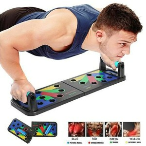 12 in 1 Push Up Board System Foldable Workout Portable Trainer for Home Fitnes - Medaid International