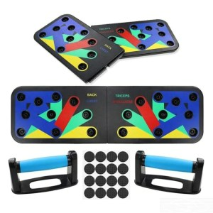 12 in 1 Push Up Board System Foldable Workout Portable Trainer for Home Fitnes - Medaid International