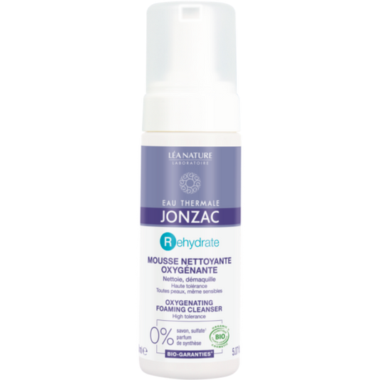 Jonzac Rehydrate Oxygenating Foaming Cleanser - 150 ml - Medaid International
