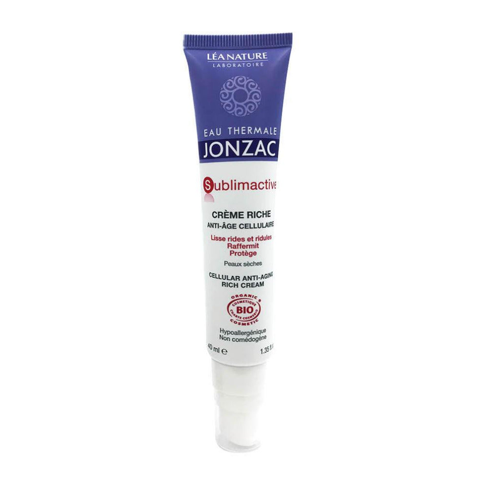 Jonzac Sublimactive Cellular Anti-Aging Rich Cream - 40 ml - Medaid International