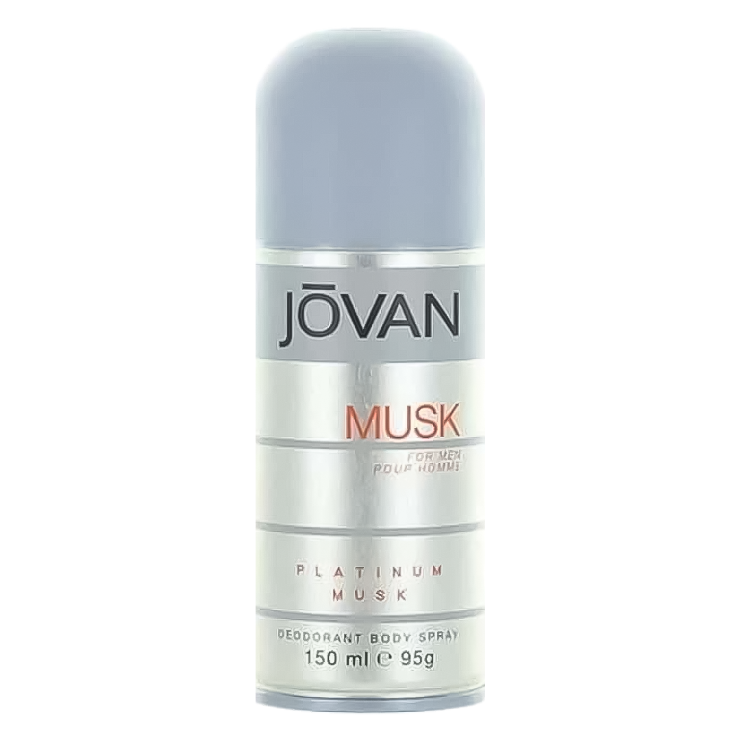 Jovan Platinum Musk Spray Deodorant Pour Homme - 150ml - Medaid International
