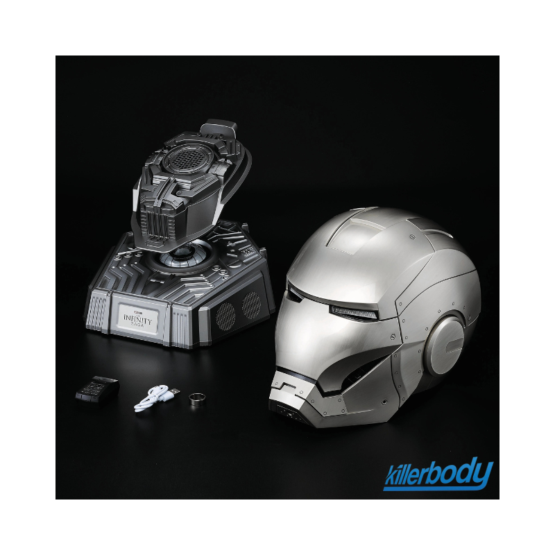 1:1 Collectible Bluetooth Speaker Iron Man MK2 Helmet By Killer Body - Medaid International