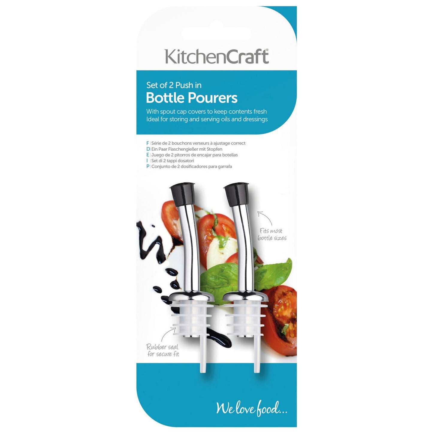 Set of Two Bottle Pourer Spouts - Medaid International