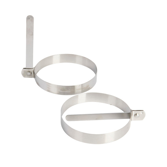 Set of 2 Stainless Steel Round Egg Rings - Medaid International