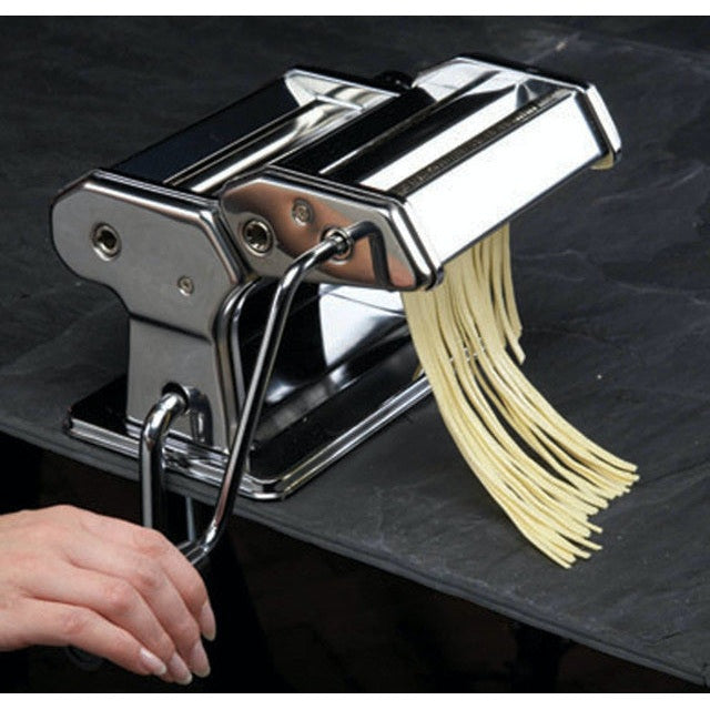 World of Flavours Italian Deluxe Double Cutter Pasta Machine - Medaid International