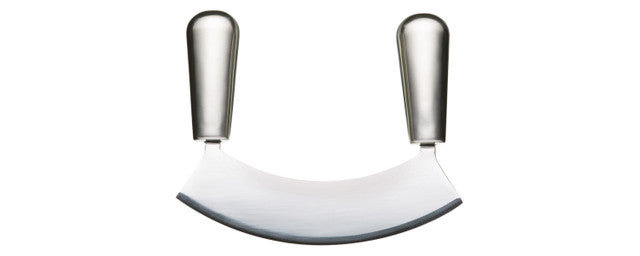 MasterClass Acero Stainless Steel 18cm (7") Single Bladed Hachoir - Medaid International