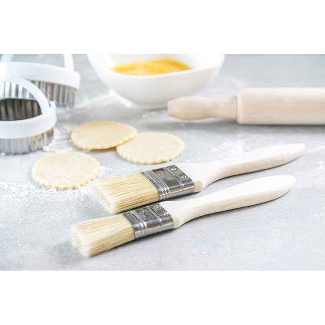 Set of 2 Wide Pastry Brushes - Medaid International