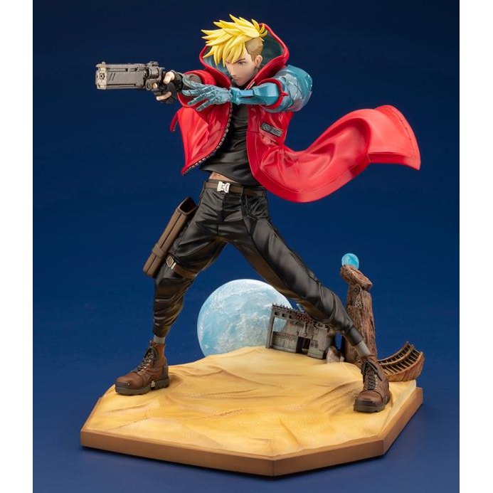 Trigun Vash the Stampede (Stampede Ver.) ArtFX J 1/8 Scale Figure By Kotobokiya - Medaid International