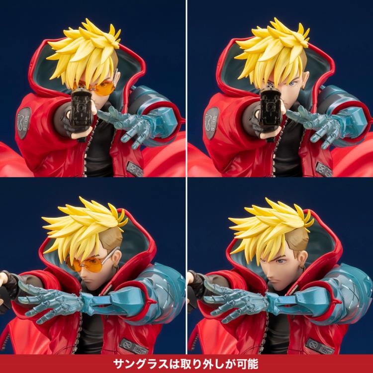 Trigun Vash the Stampede (Stampede Ver.) ArtFX J 1/8 Scale Figure By Kotobokiya - Medaid International