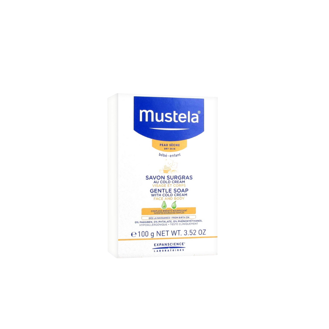 Mustela Dry Skin Gentle Soap with Cold Cream - Medaid