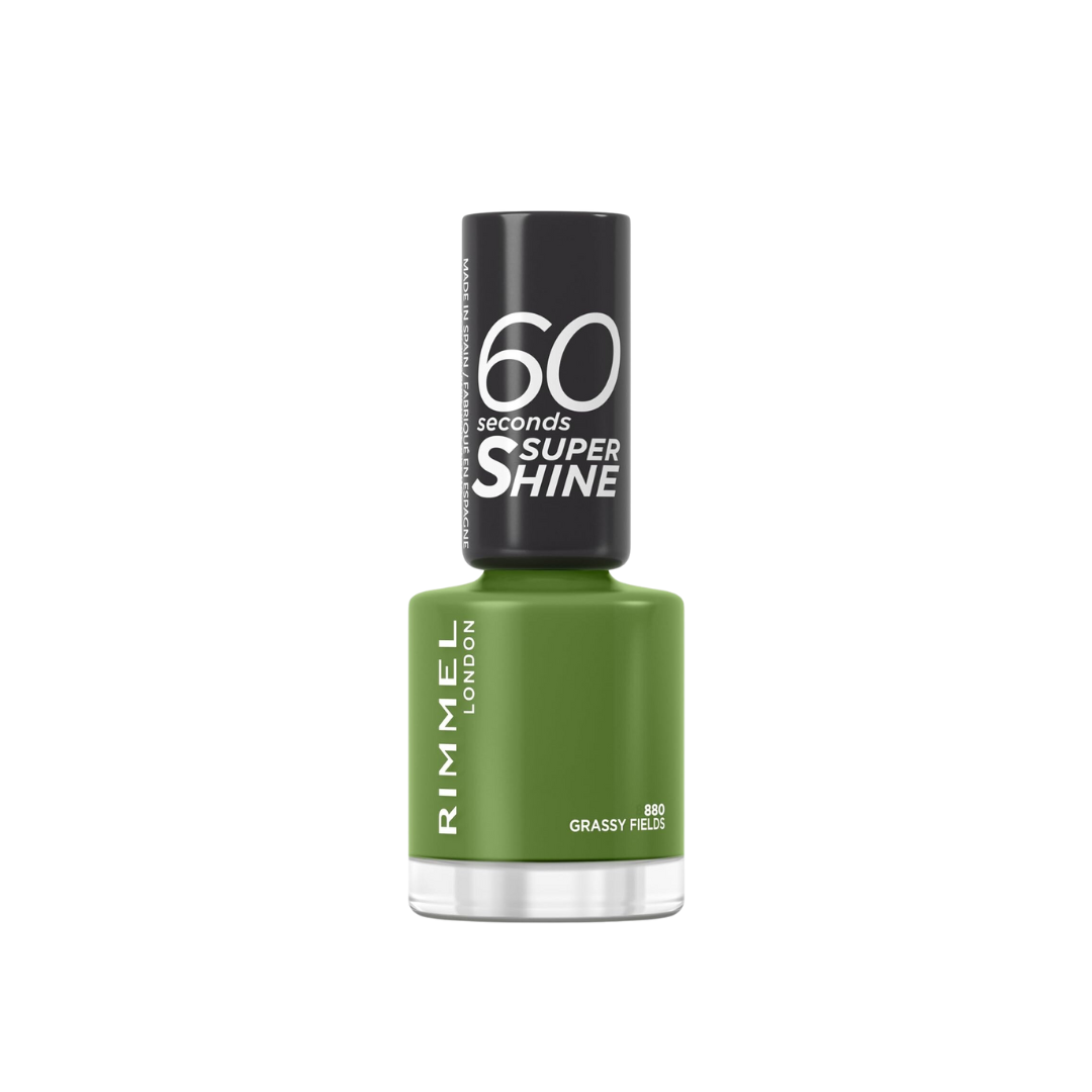 Rimmel 60 Sec Super Shine Nail Polish Grassy Fields - Medaid