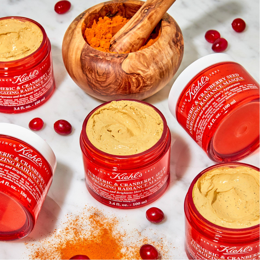 Kiehl's Turmeric & Cranberry Seed Energizing Radiance Mask 28ml - Medaid