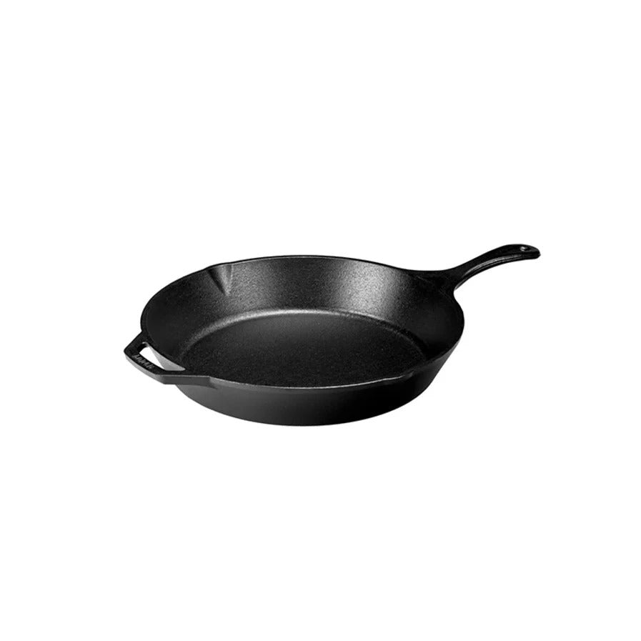 Seasoned Cast Iron Sugar Skull Skillet - Medaid International