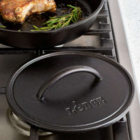 20cm Cast Iron Round Flat Grill Press - Medaid International