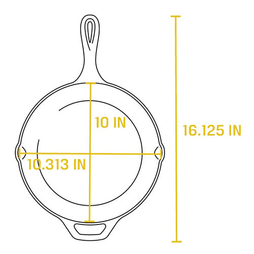 Wildlife Series 26cm Buffalo Nickel Skillet - Medaid International