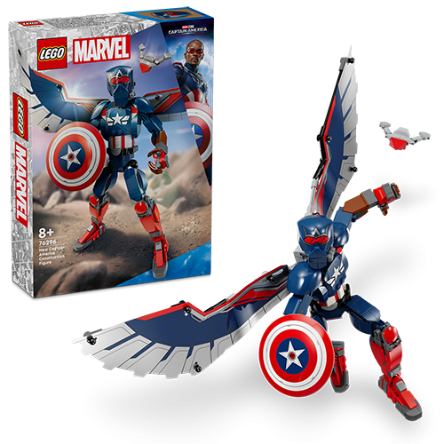 Marvel New Captain America Construction Figure Lego Creator By Lego - Medaid International