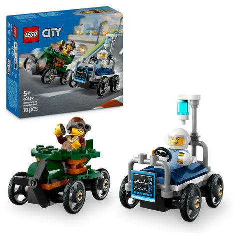 Airplane vs. Hospital Bed Race Car Pack Lego Creator By Lego - Medaid International