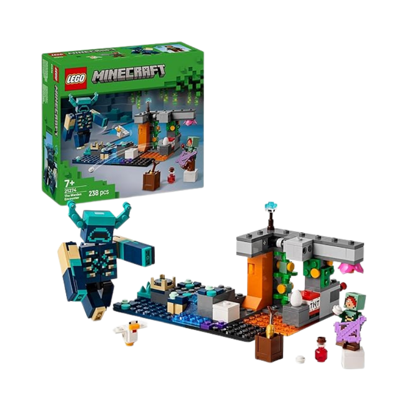 Minecraft 21274 The Warden Encounter V29 Toys by LEGO - Medaid International