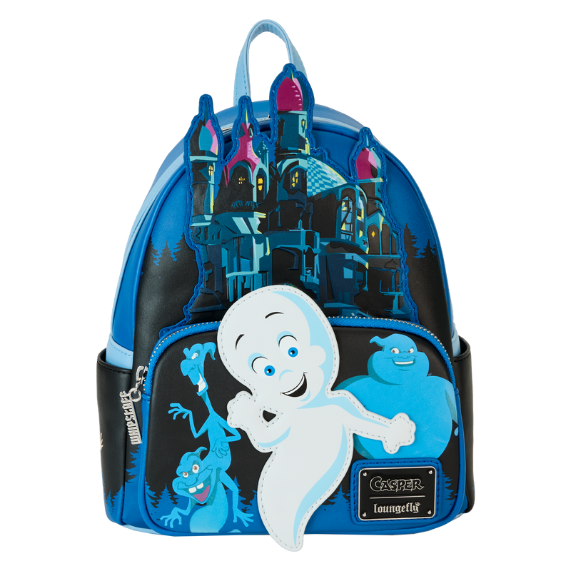 Loungefly! Leather: Universal Casper the Friendly Ghost Halloween Mini Backpack - Medaid International