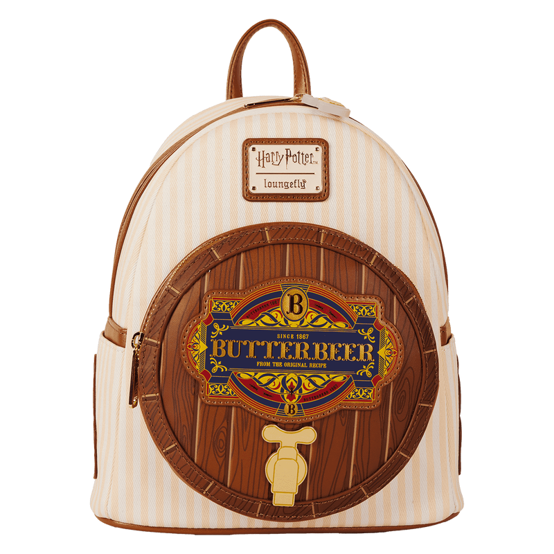 Loungefly! Leather: Harry Potter Butter Beer Mini Backpack - Medaid International